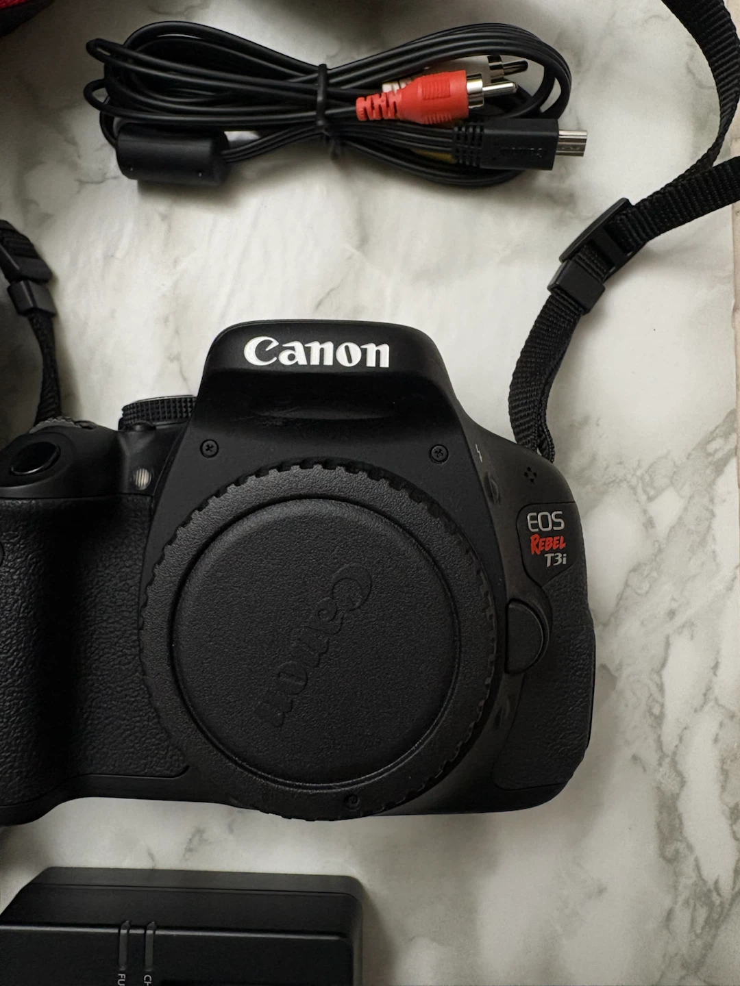 Canon EOS Rebel T3i DSLR Camera with Lenses and Backpack