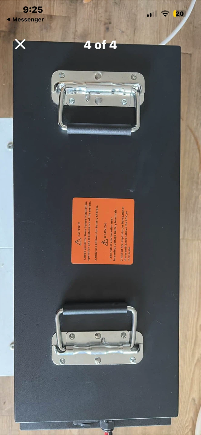 72v 80ah lithium battery with Charger - photo 2