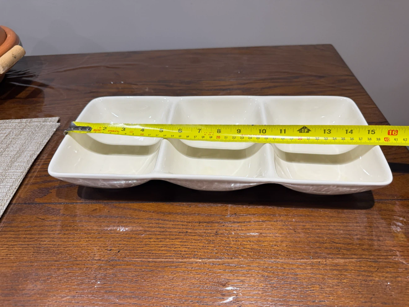 Divided Serving Tray - photo 2