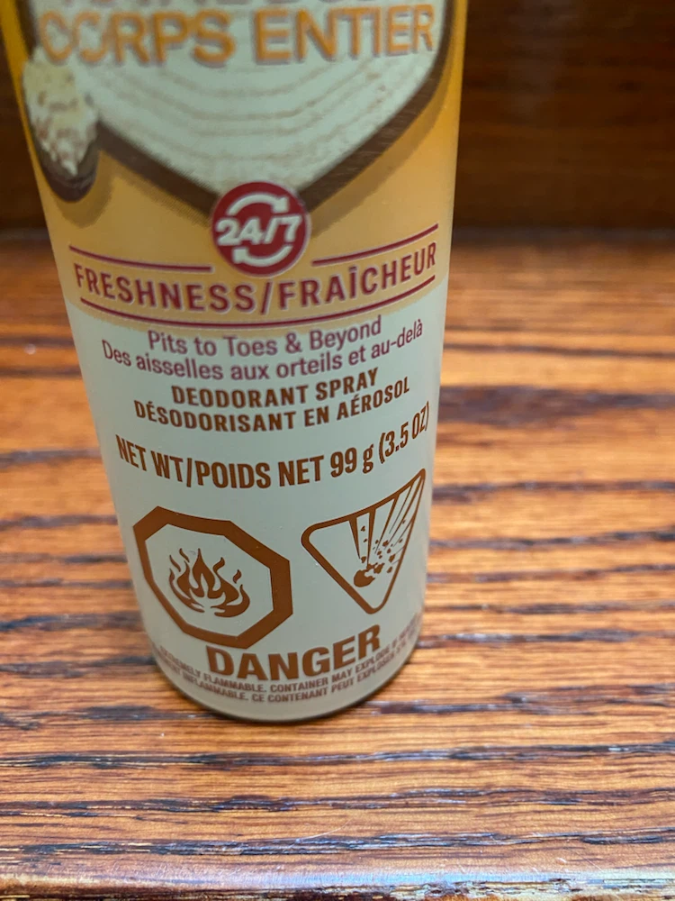 Old Spice Gentleman's Total Body Deodorant Spray - photo 2