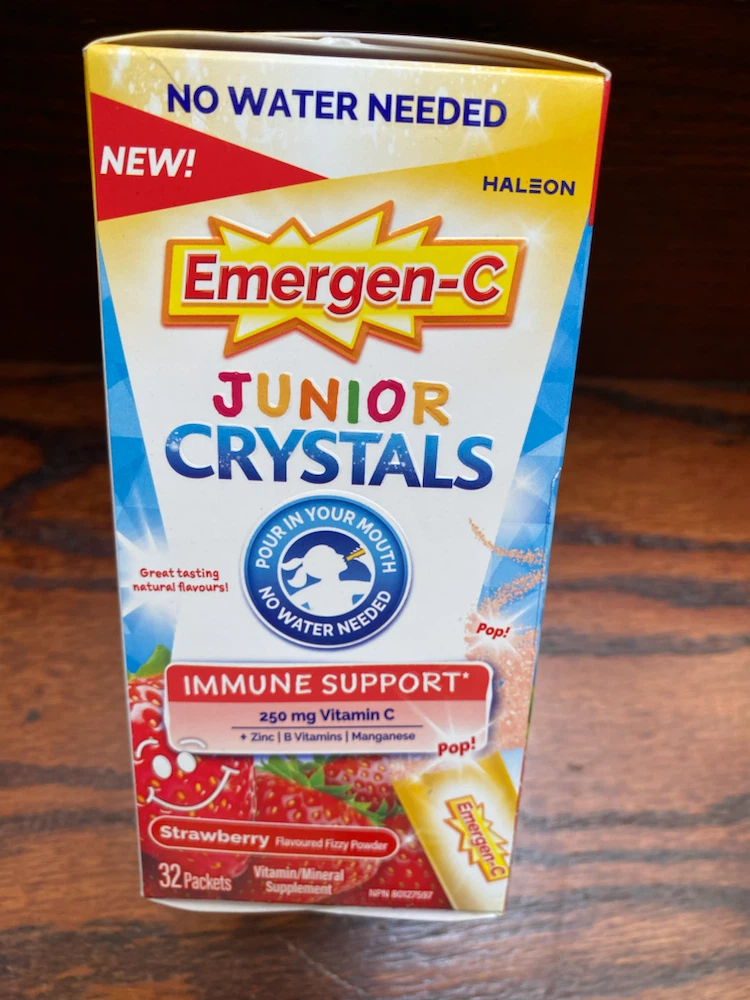 Emergen-C Junior Crystals Strawberry Flavour - photo 3
