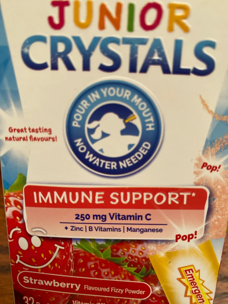 Emergen-C Junior Crystals Strawberry Flavour - photo 4