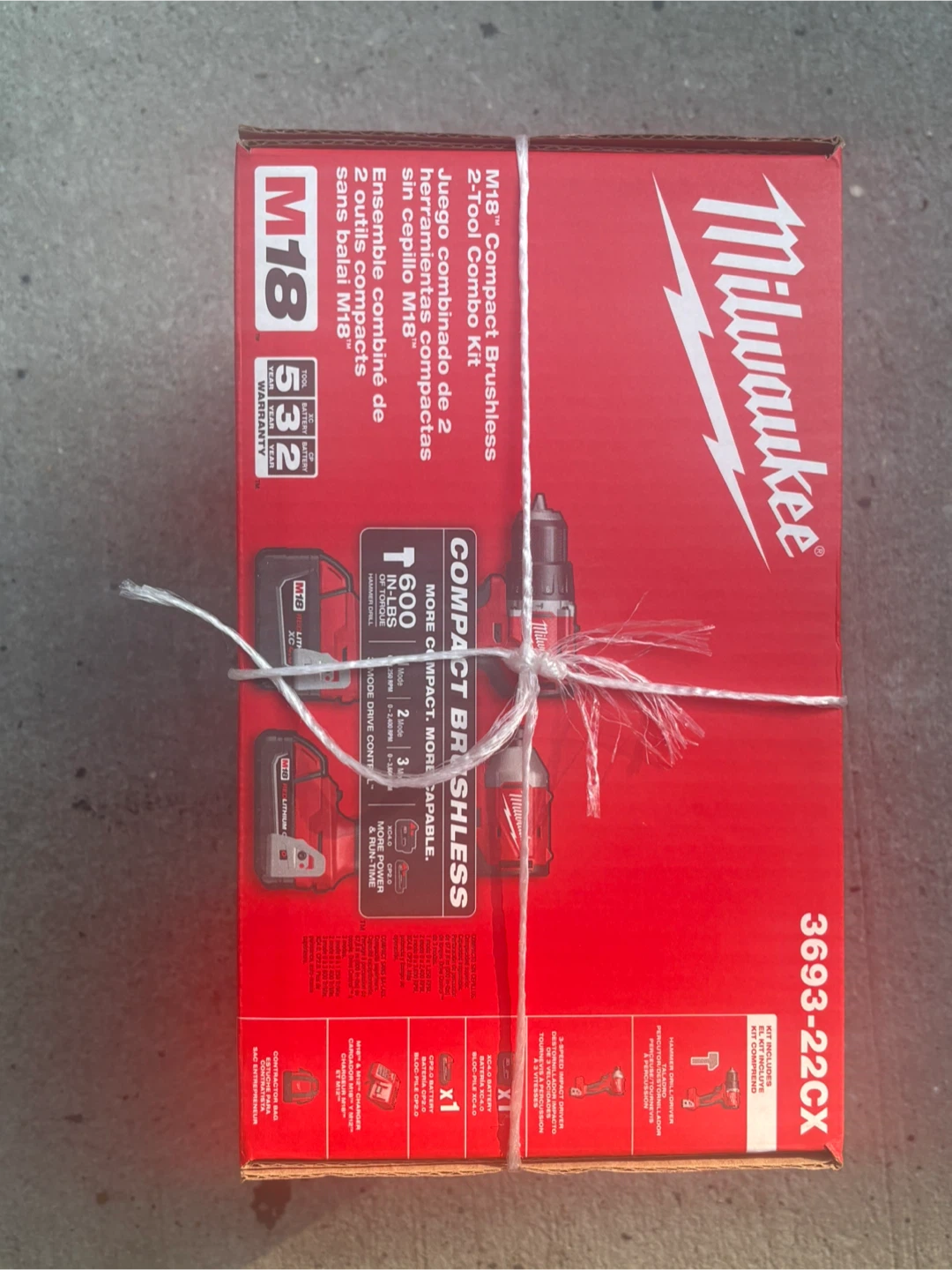 Milwaukee M18 Compact Brushless 2-Tool Combo Kit - photo 3