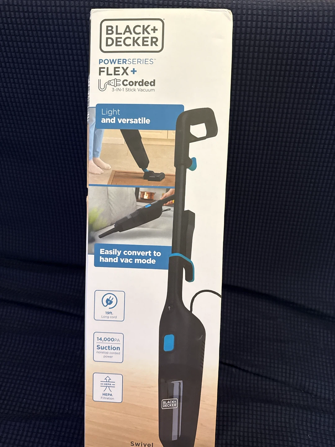 Black+Decker FLEX+ Corded 3-in-1 Stick Vacuum