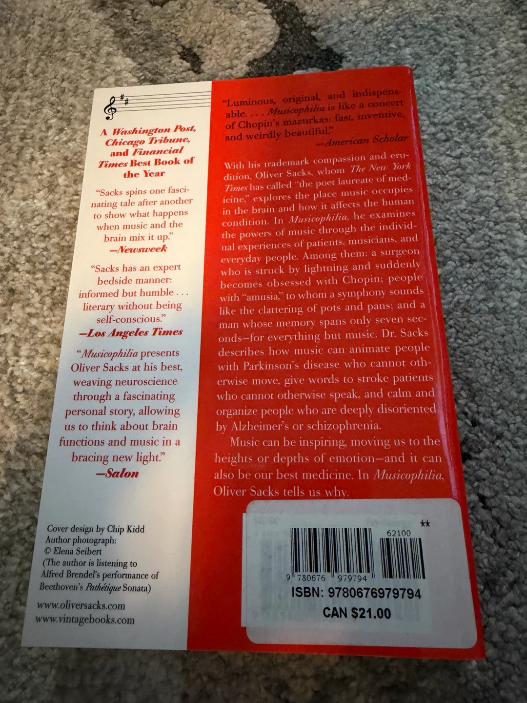 Musicophilia: Tales of Music and the Brain by Oliver Sacks - photo 2
