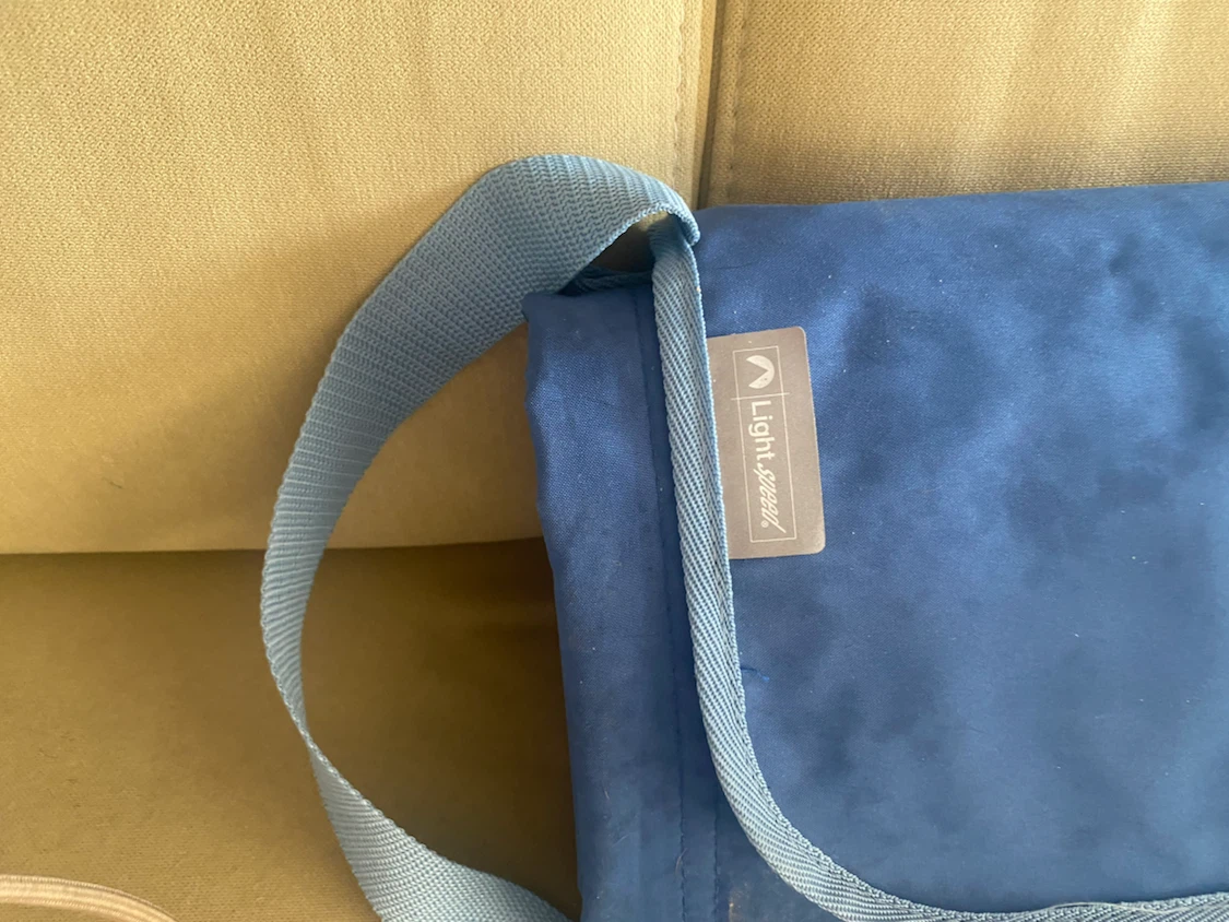 Light & Sport Blue Picnic Blanket with Strap - photo 2