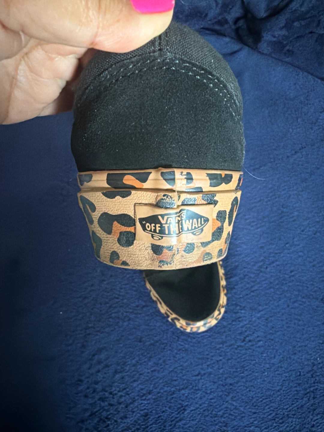 Vans Old Skool Leopard Print Black Sneakers - photo 5