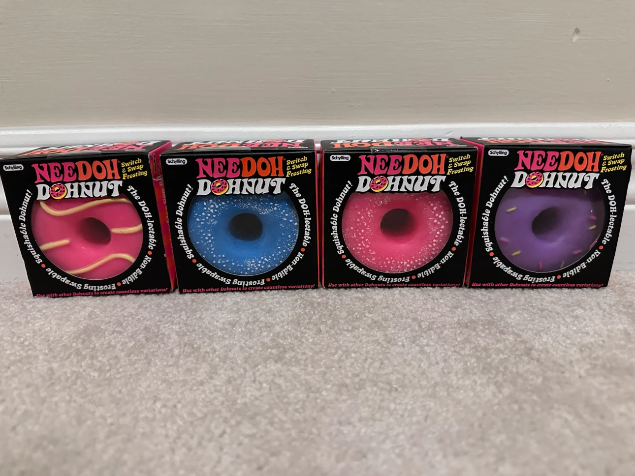 Schylling NEEDOH DOHNUT Squishy Toy - Assorted Colors