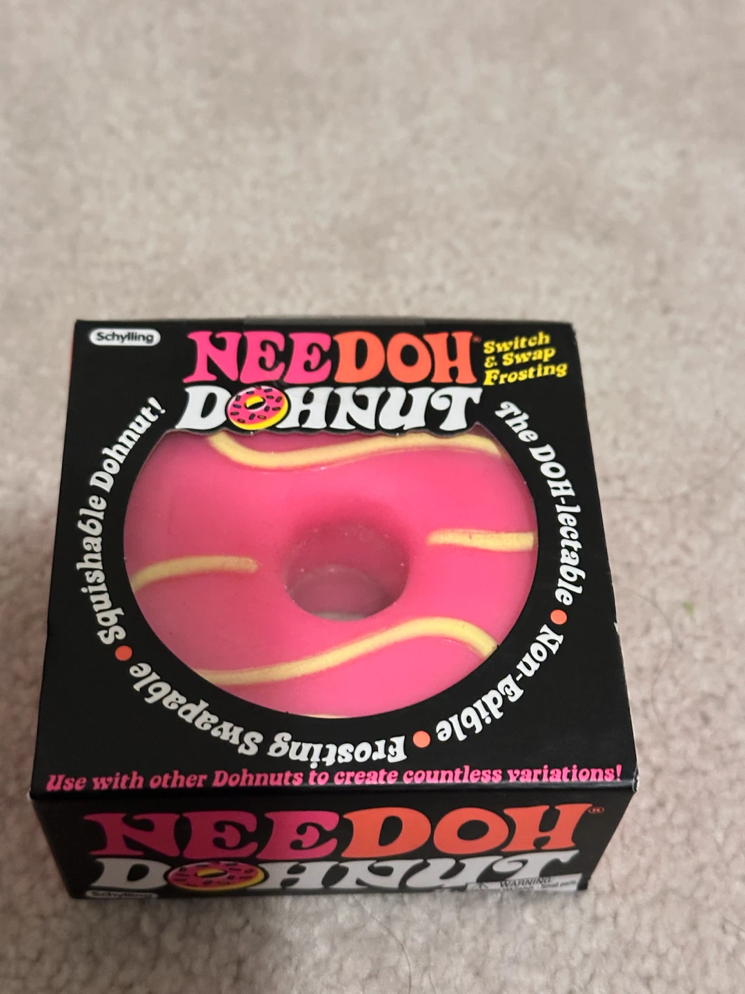 Schylling NEEDOH DOHNUT Squishy Toy - Assorted Colors - photo 2