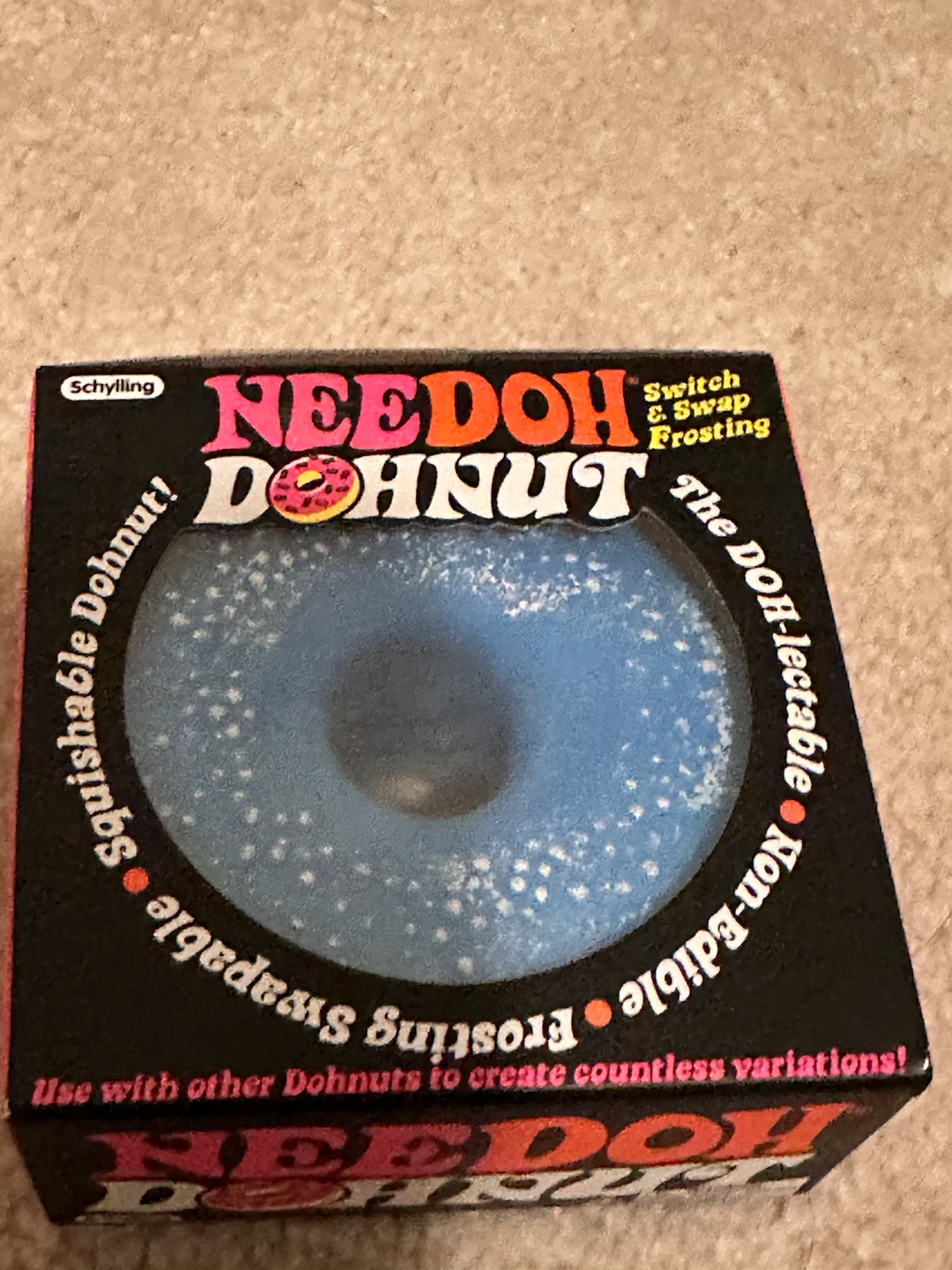 Schylling NEEDOH DOHNUT Squishy Toy - Assorted Colors - photo 3