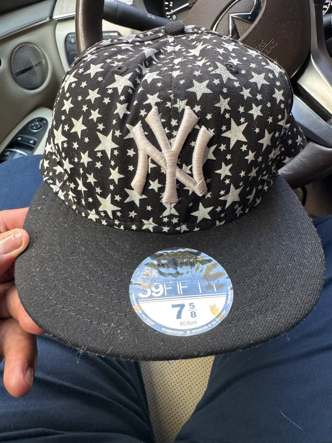 New Era New York Yankees 59FIFTY Star Pattern Hat