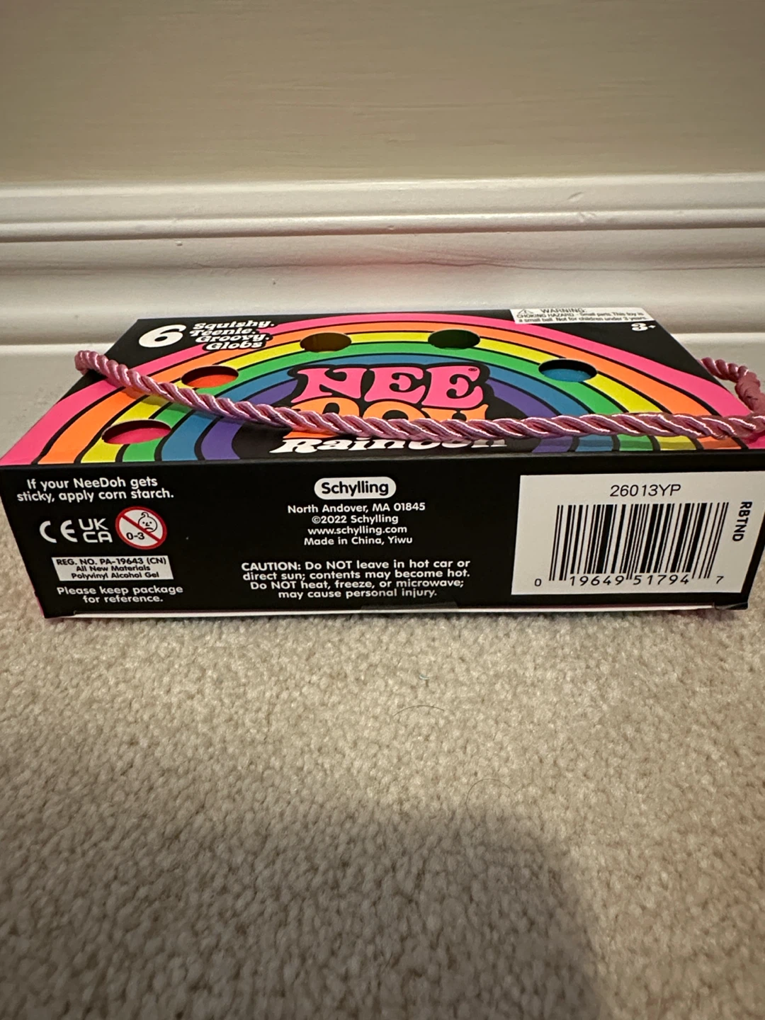 Schylling Nee Doh Rainbow Squishy Glob Set - photo 2