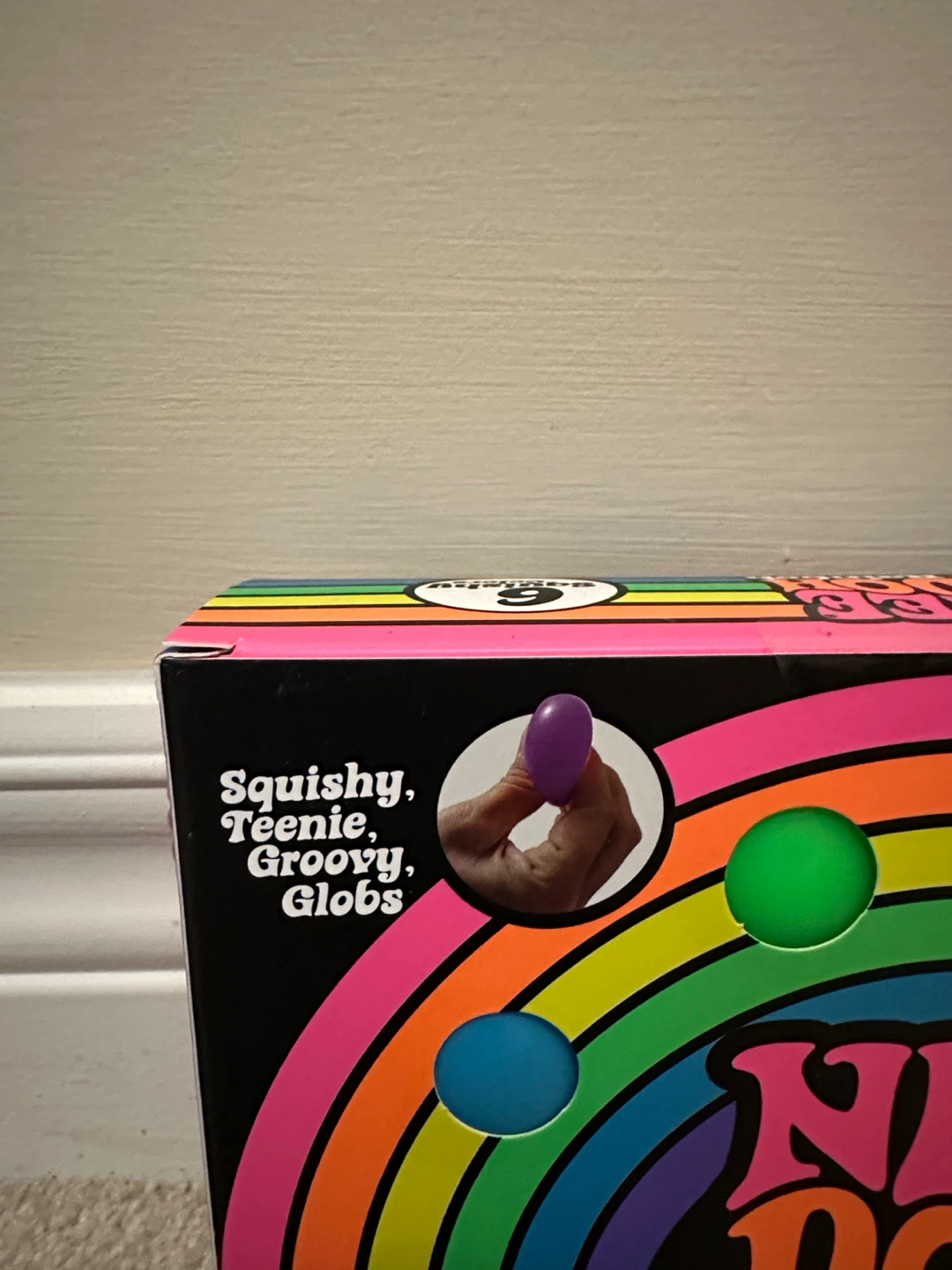Schylling Nee Doh Rainbow Squishy Glob Set - photo 3