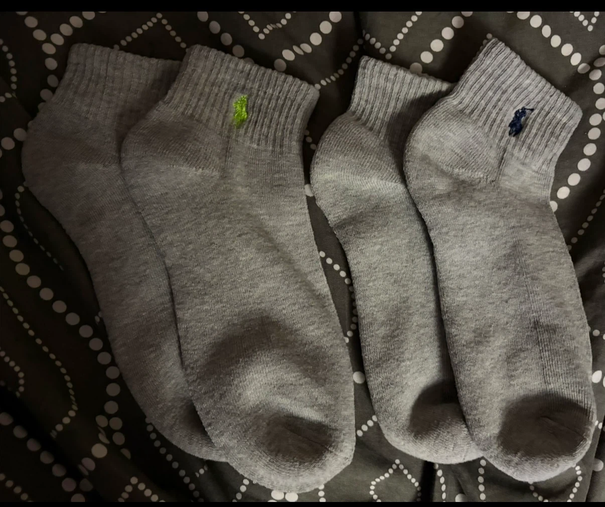 Polo Ralph Lauren Socks - Grey (2~ pairs) ~ Size 5 yo 7