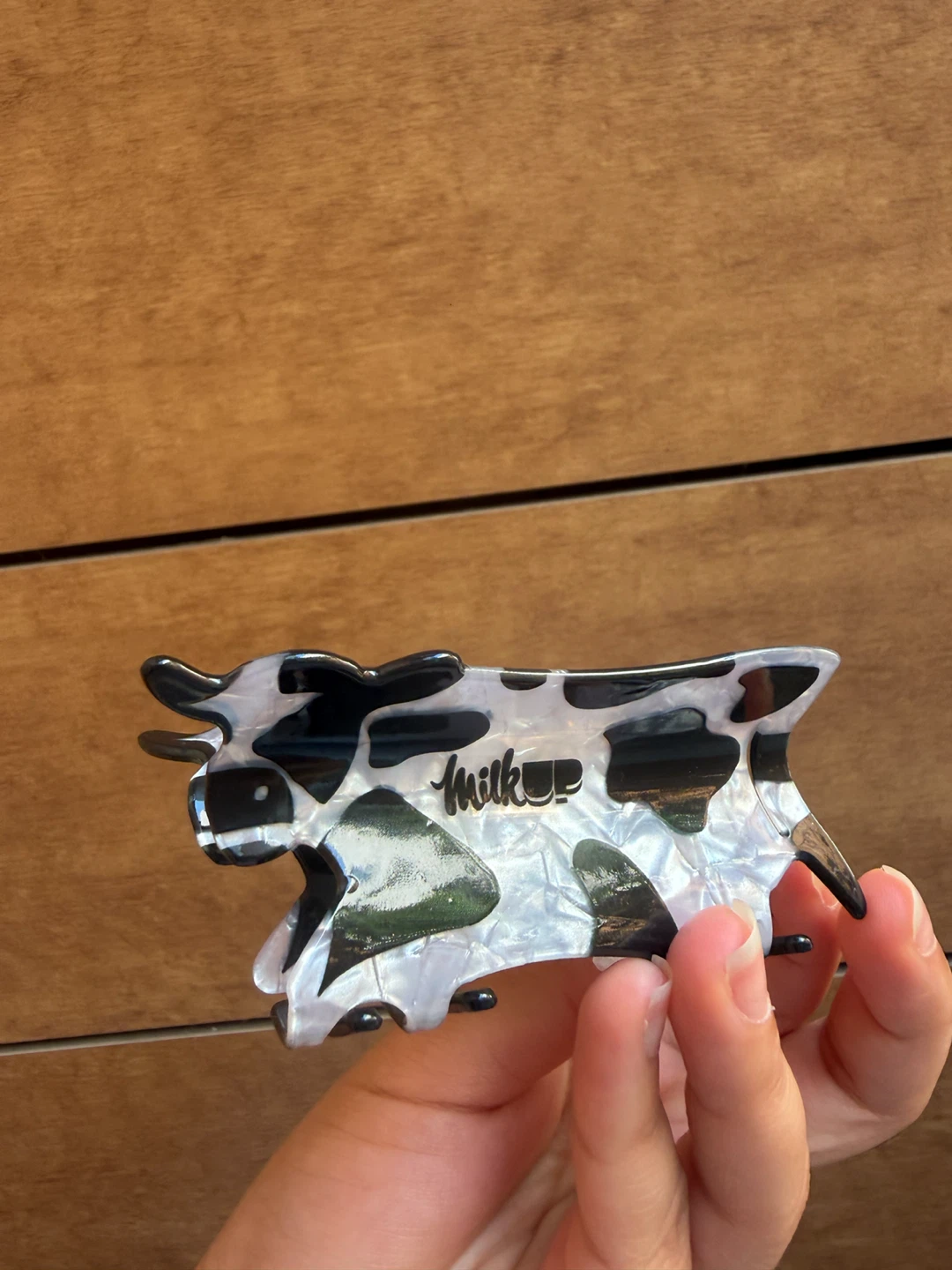 MilkUp Cow Print Claw Clip