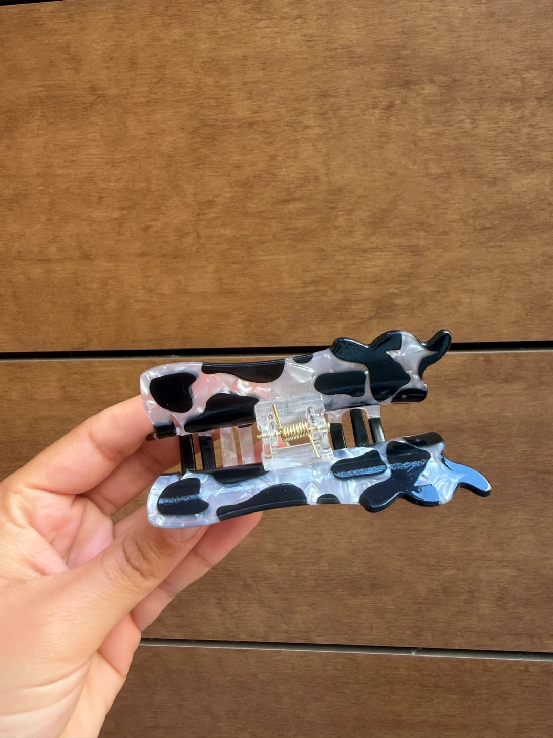 MilkUp Cow Print Claw Clip - photo 2