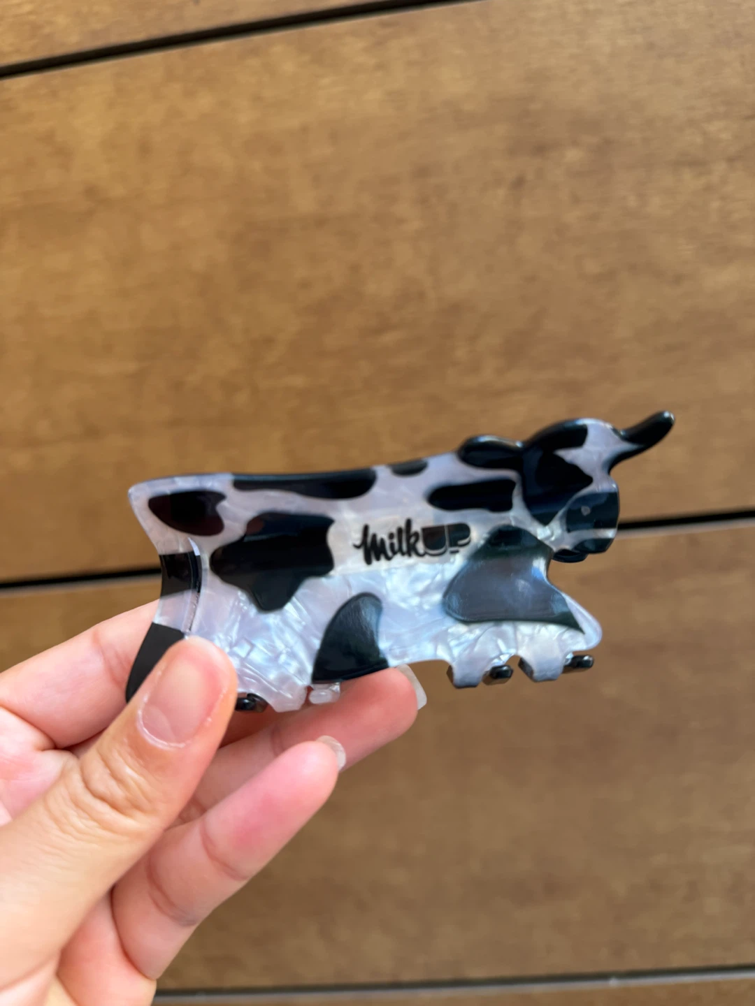 MilkUp Cow Print Claw Clip - photo 3