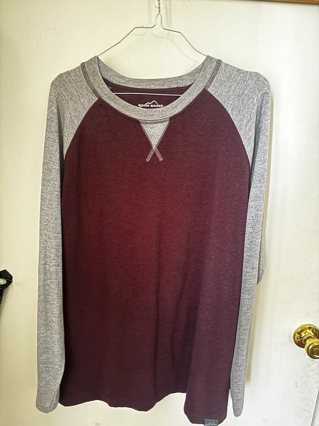 Eddie Bauer Long Sleeve Baseball Tee