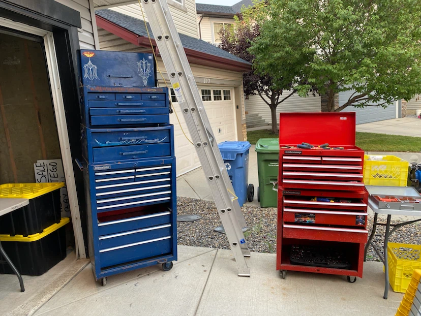 Garage sale tools!!! Sunday August 9 8:30-6 113 Pantego bay NW