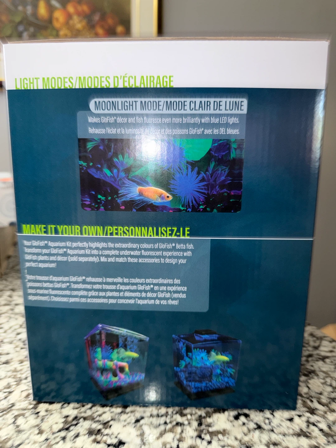 GloFish 1.5 Gallon Betta Aquarium Kit with Blue LED Lighting - photo 4