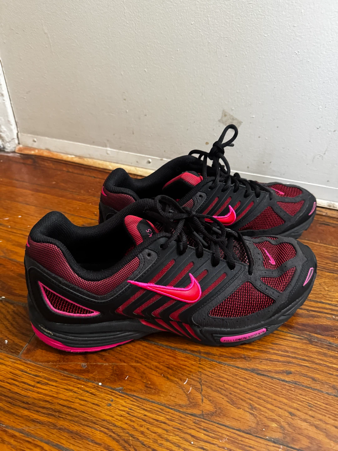 Nike Men Running Shoes Black/Pink