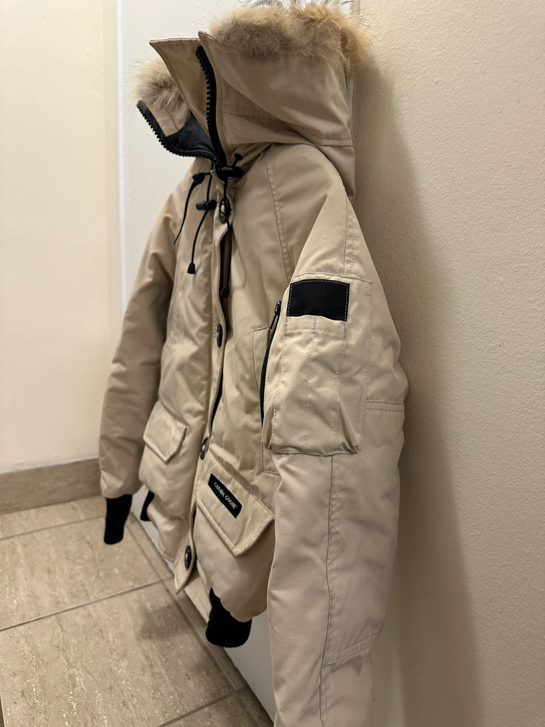 Canada Goose Bomber Jacket - Beige - Women’s - photo 3