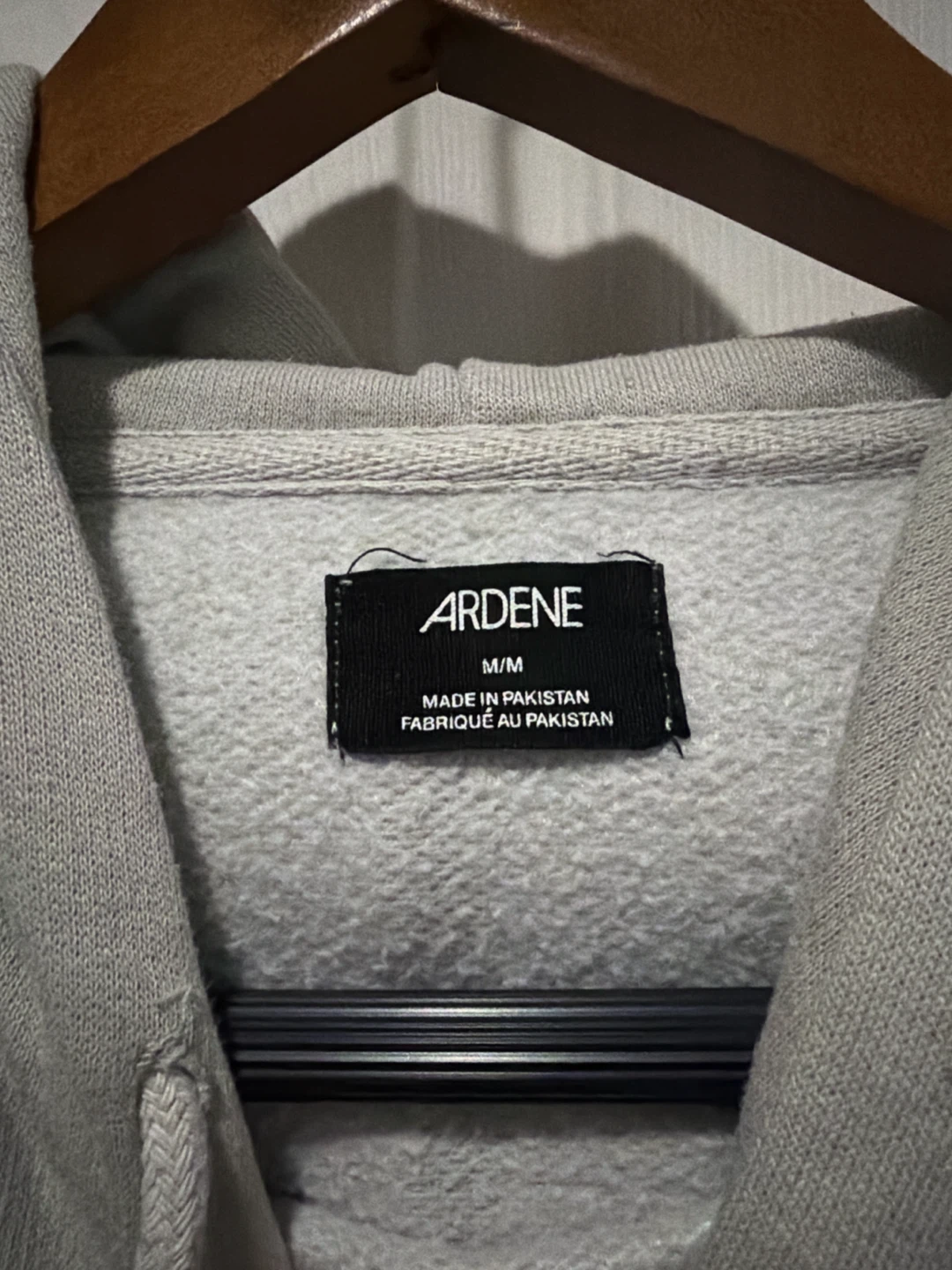 Ardene Grey Peace Sign Hoodie - photo 2