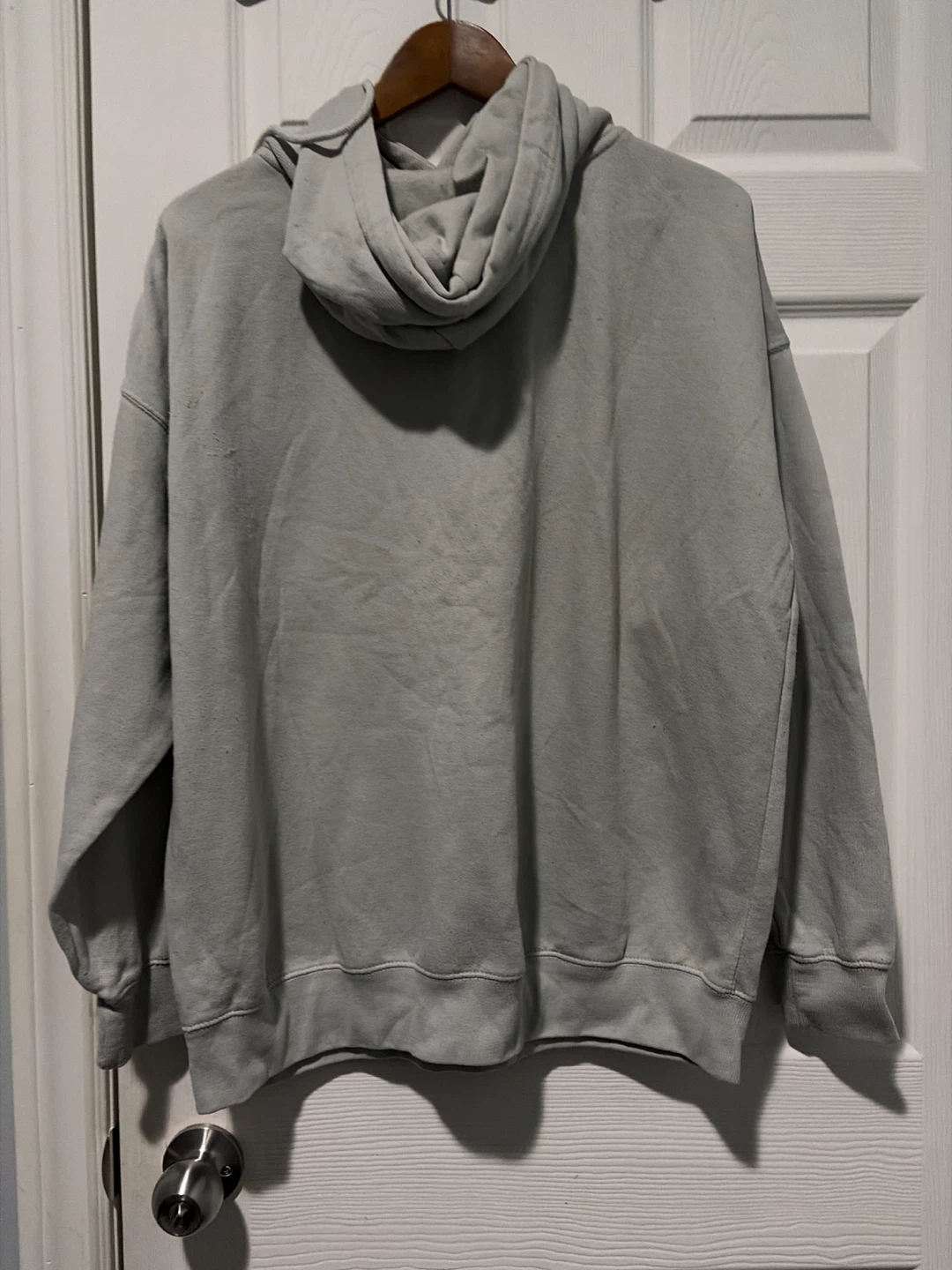 Ardene Grey Peace Sign Hoodie - photo 3
