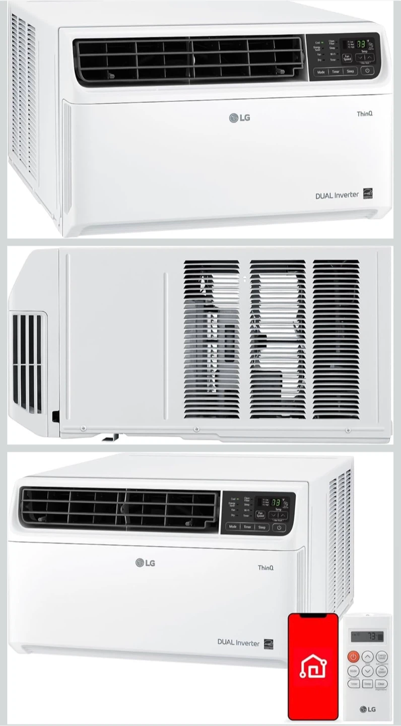 LG ThinQ Dual Inverter Window Air Conditioner - photo 3