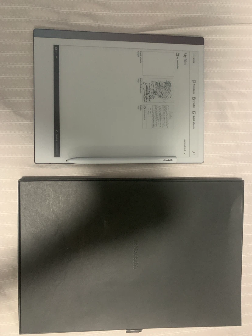 ReMarkable 2 - Free additional charger and adapter✅ - photo 4