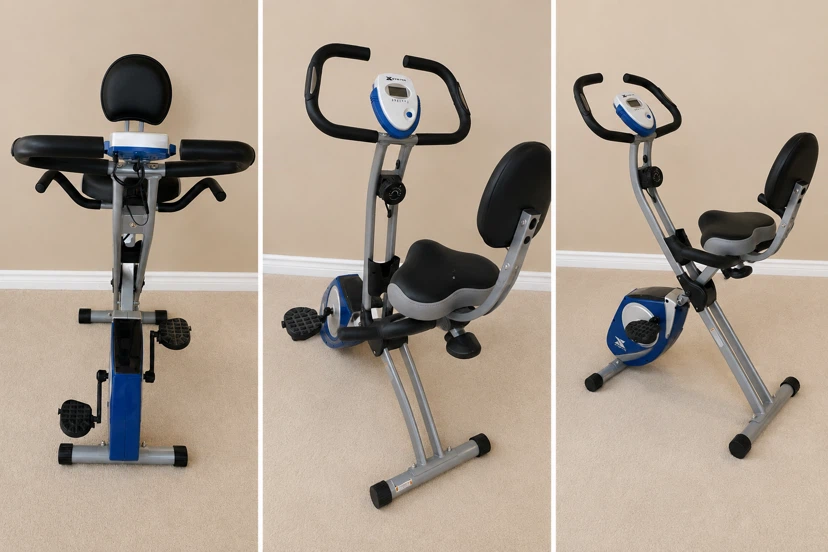 XTERRA Folding Exercise Bike – Great Condition - photo 2
