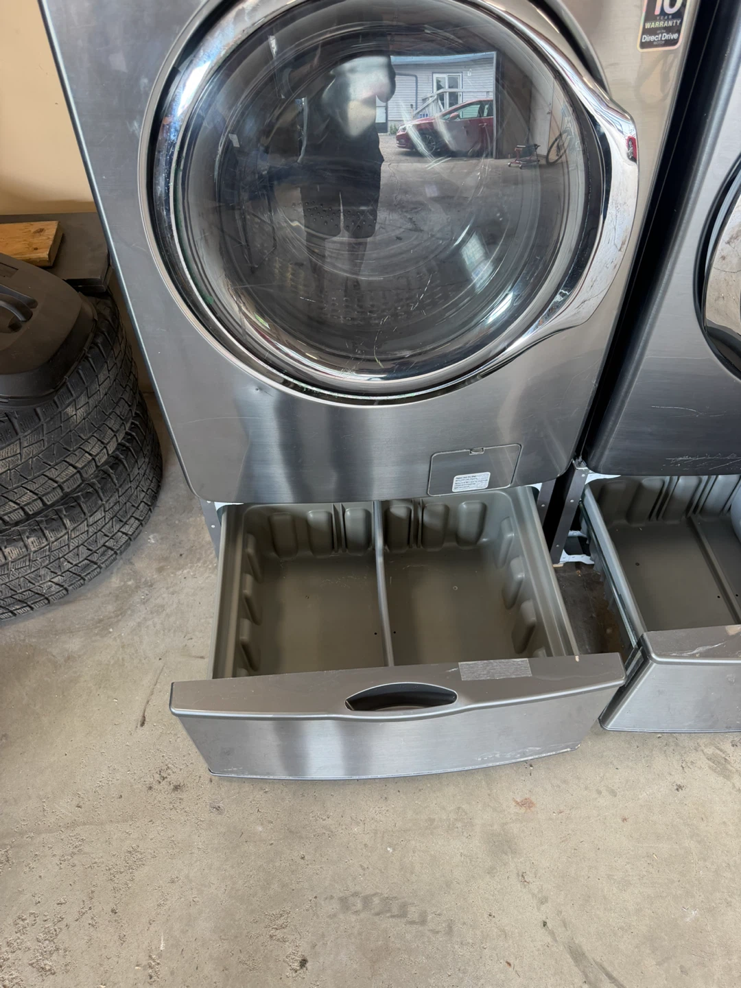 Samsung Front Load Washer & Dryer Set - photo 3