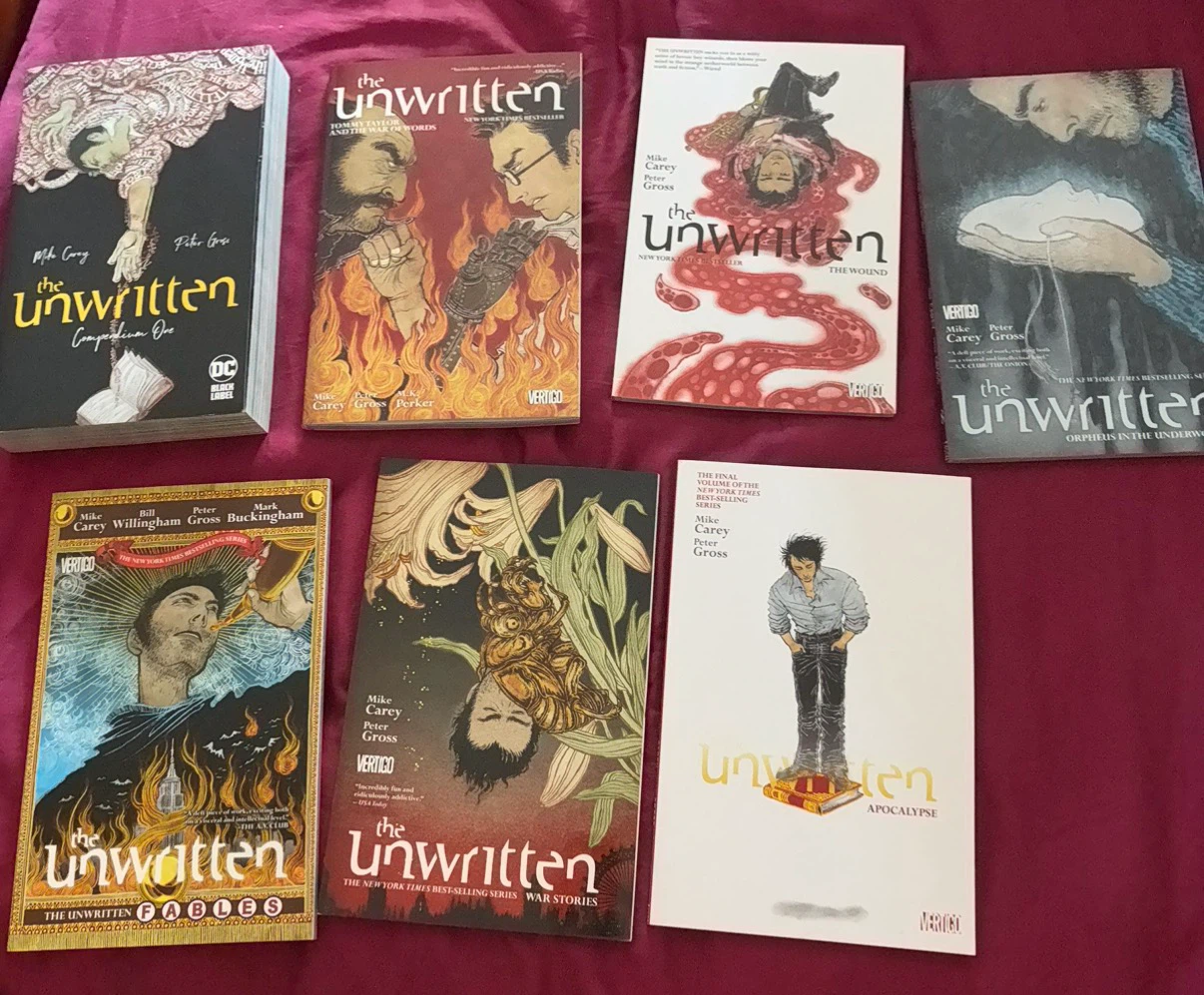The Unwritten Comic Books Collection