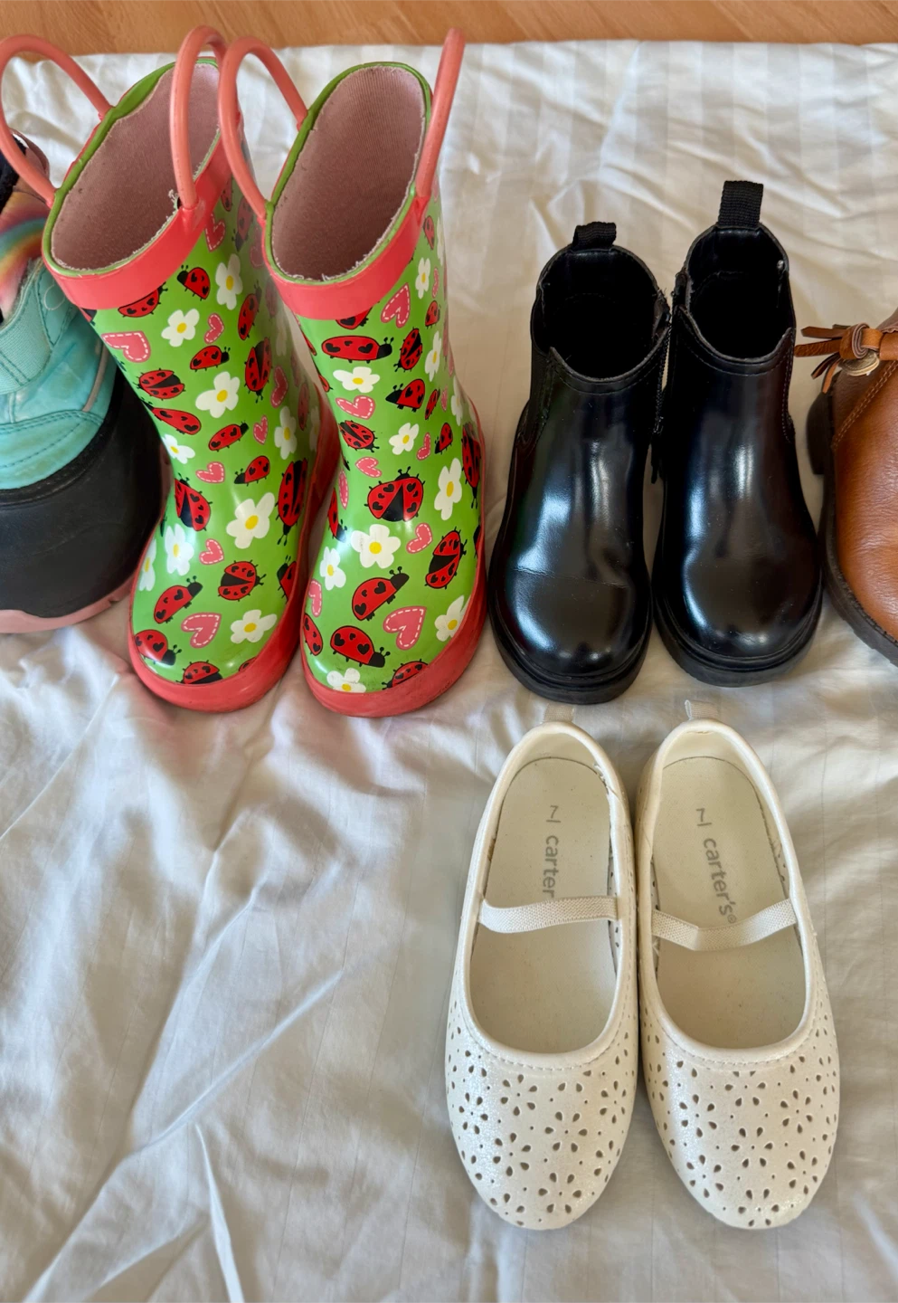 Toddler girl size 7 shoes (snow boots, Rainboots, etc) - photo 3