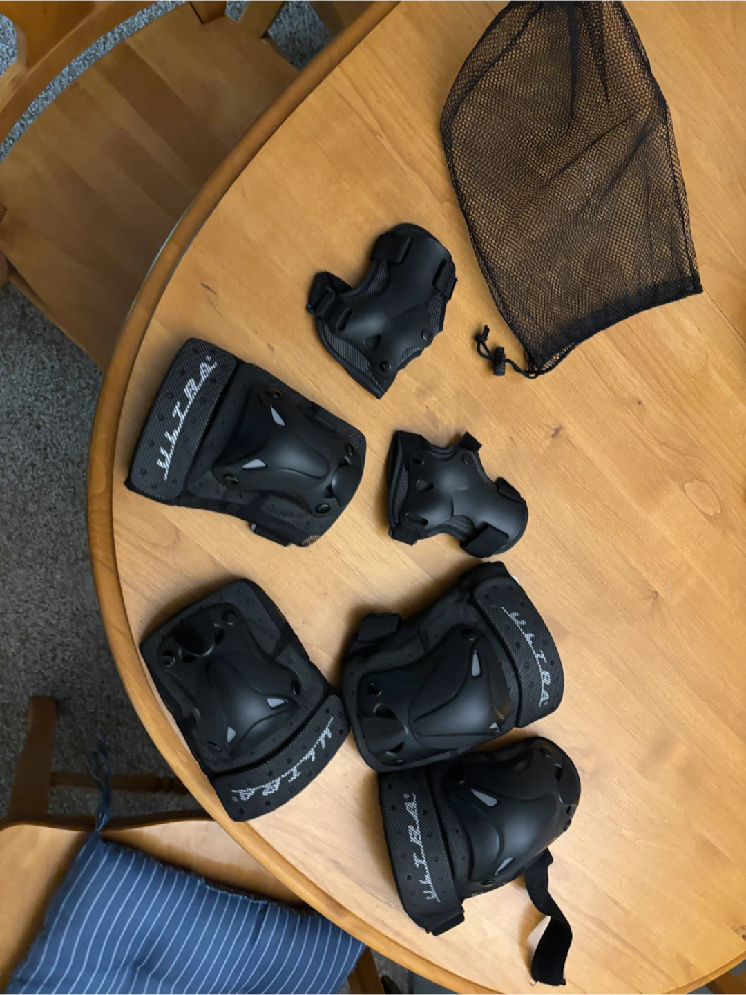 ULTRA Protective Gear Set - Elbow & Knee Pads with Mesh Bag - photo 2