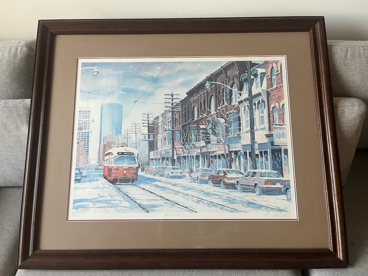 Toronto art work by Basil Liaskas