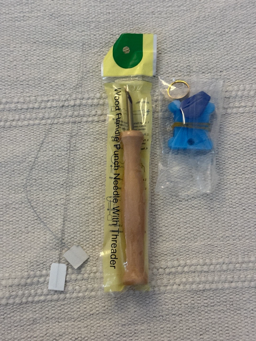 Wood Handle Punch Needle with Threader - photo 2