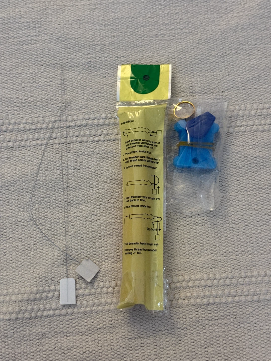 Wood Handle Punch Needle with Threader - photo 3