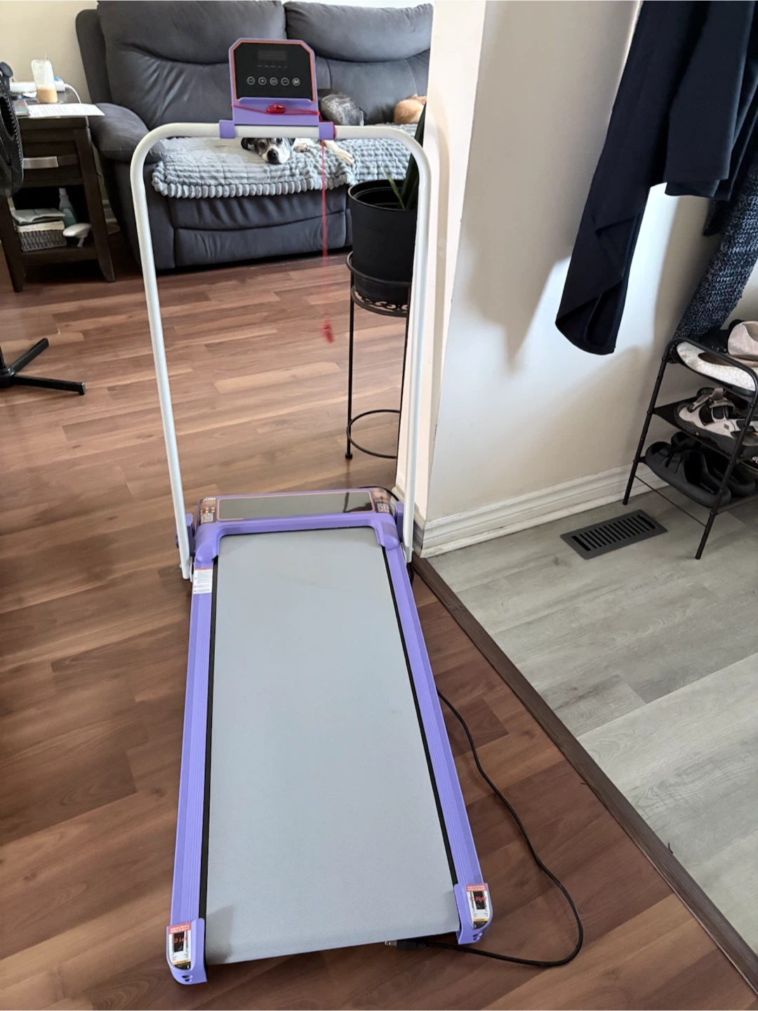Rayspace Walking Pad Treadmill – 15% Incline