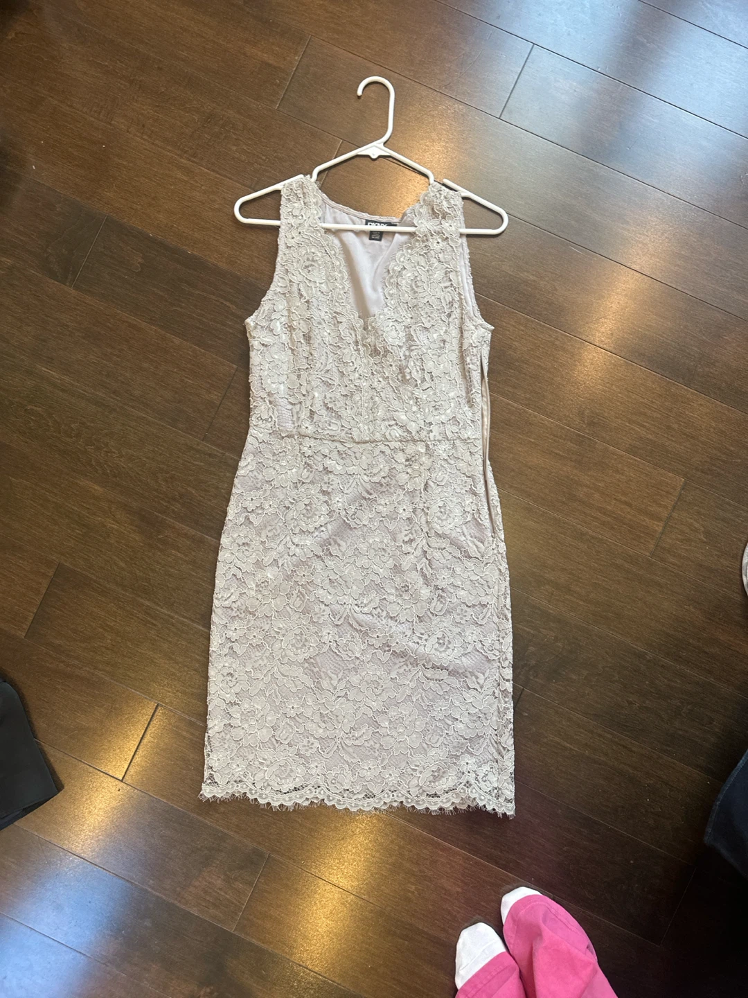 DKNY Lace Sheath Dress