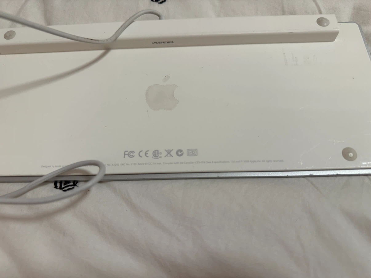FULLY WORKING Apple Wired Keyboard - photo 3