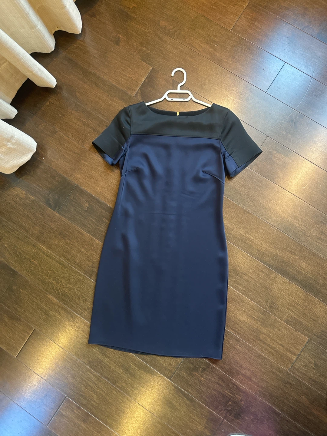 Judith & Charles Black & Navy Dress - Size 2