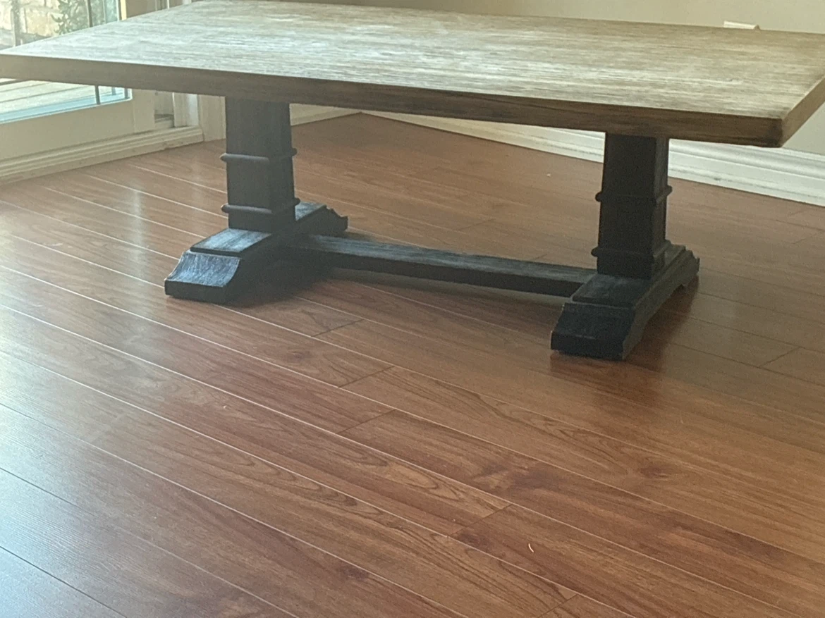Coffee table - gothic style - solid wood - photo 2