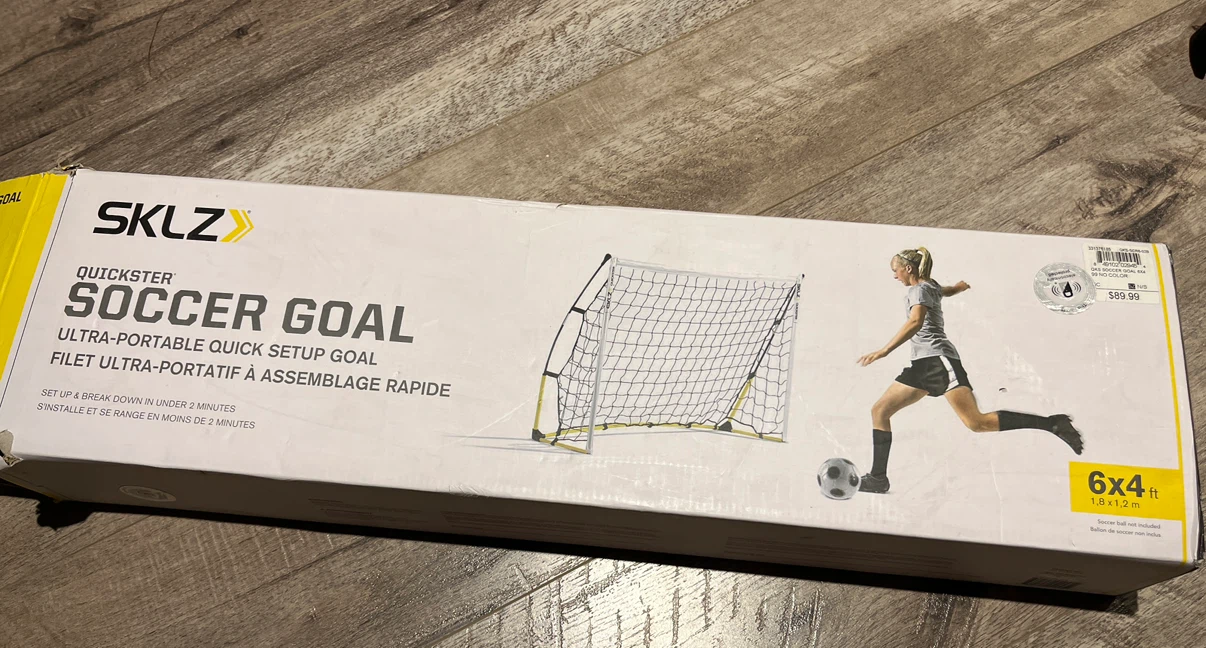 SKLZ Quickster Soccer Goal 6x4 ft
