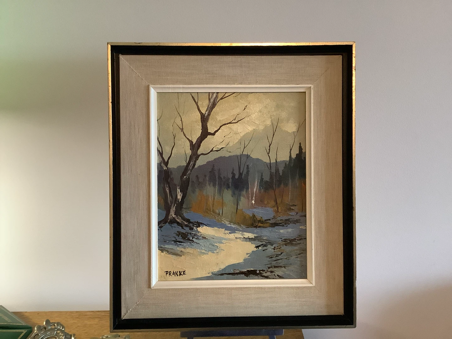 #1 Vtg Landscape Oil Ptg by Cdn Artist W (Walter) Pranke 🐞