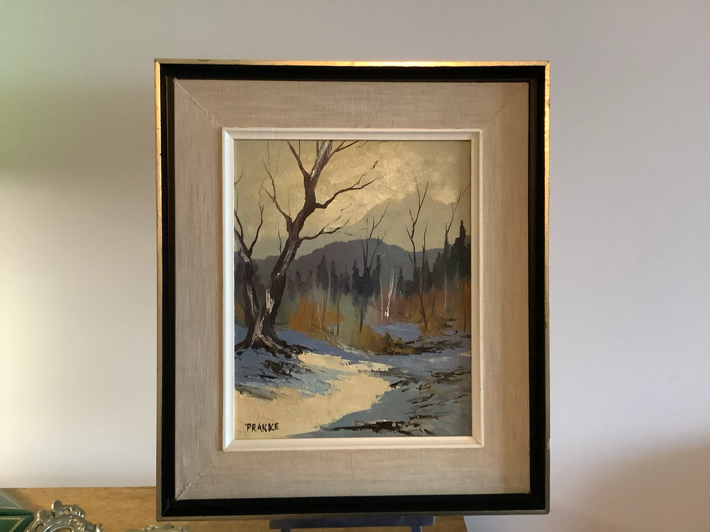 #1 Vtg Landscape Oil Ptg by Cdn Artist W (Walter) Pranke 🐞 - photo 5