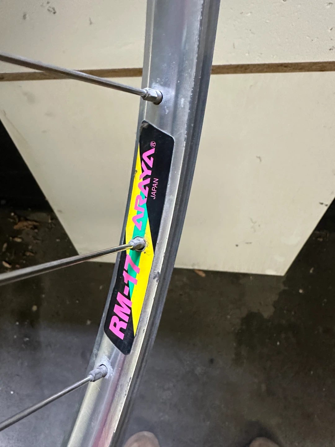 VINTAGE JAPANESE ARAYA 26” MTB REAR WHEEL MOUNTAIN BIKE RIM