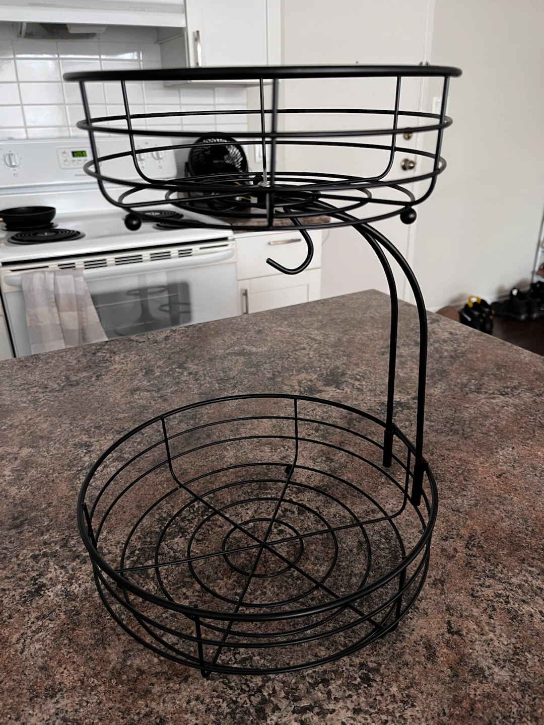2-Tier Wire Fruit Basket - photo 2