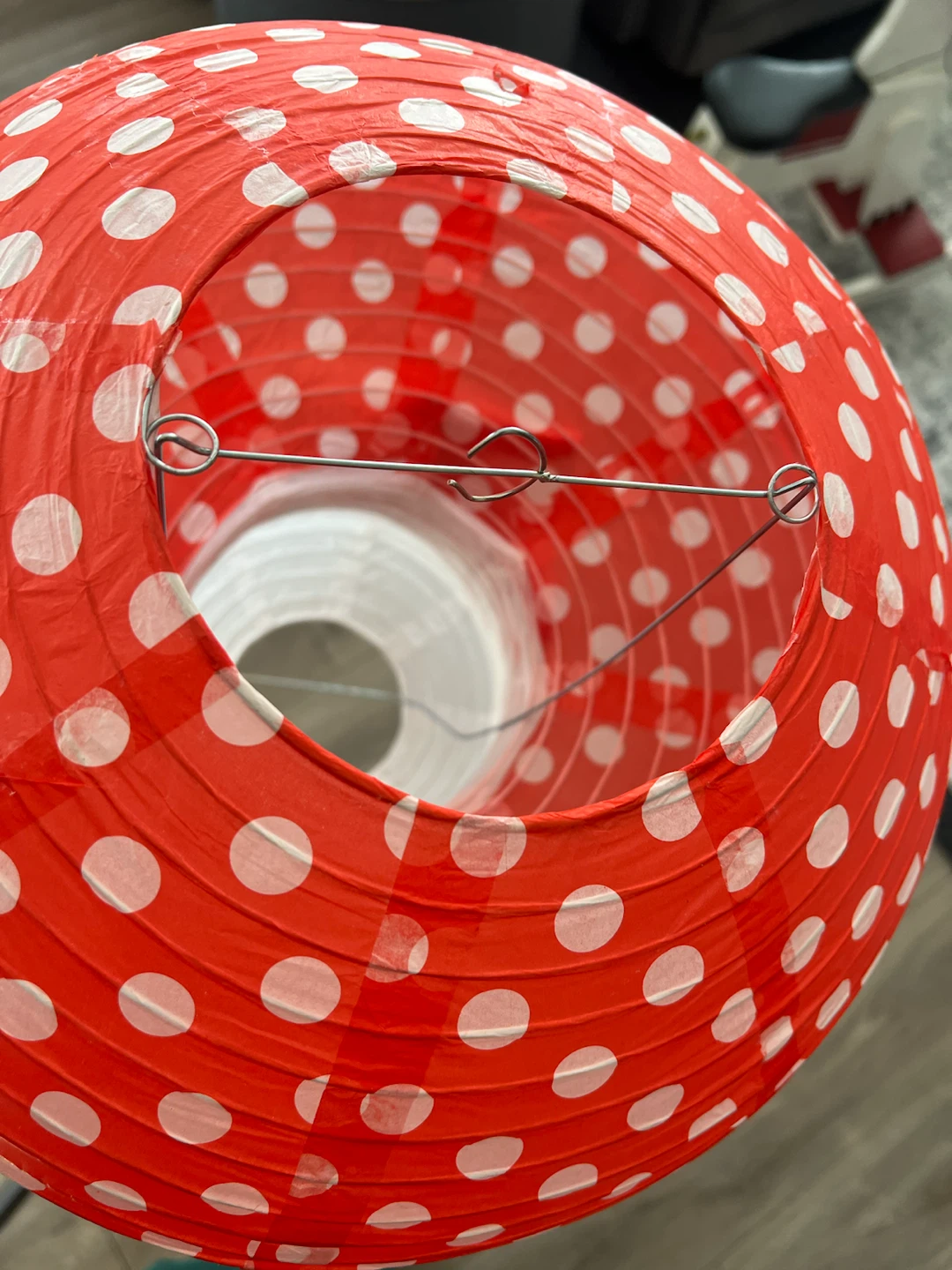 Toadstool mushroom hanging lanterns - photo 2