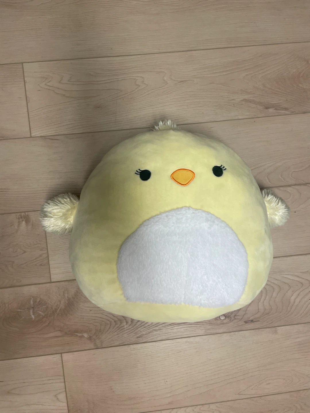 Yellow Squishmallow Chicken Plush